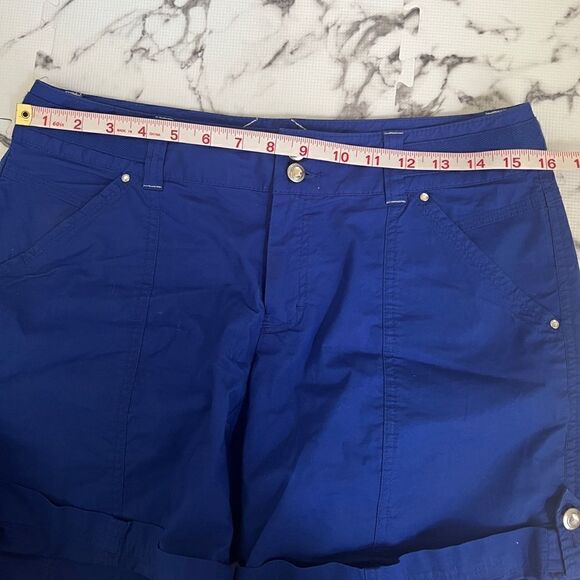 INC International Concepts Royal Blue Shorts Sz 2 - Picture 13 of 13